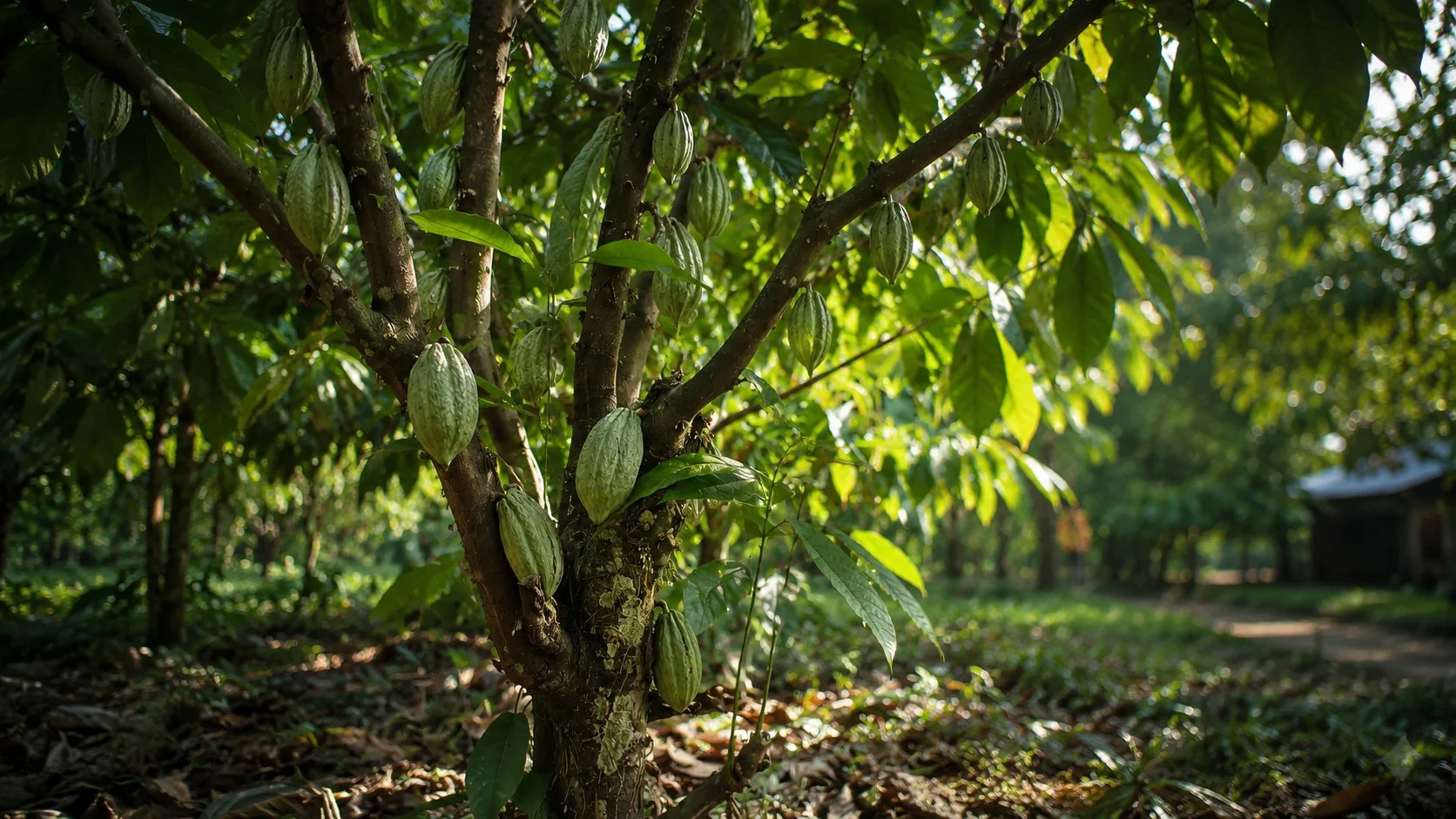 Pendampingan kebun kakao petani anggota BTM di Kapuas Hulu
