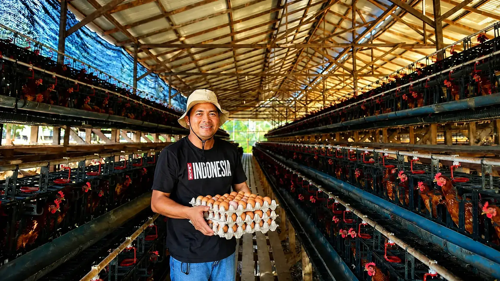 Peternakan ayam petelur, Keling Kumang Agro