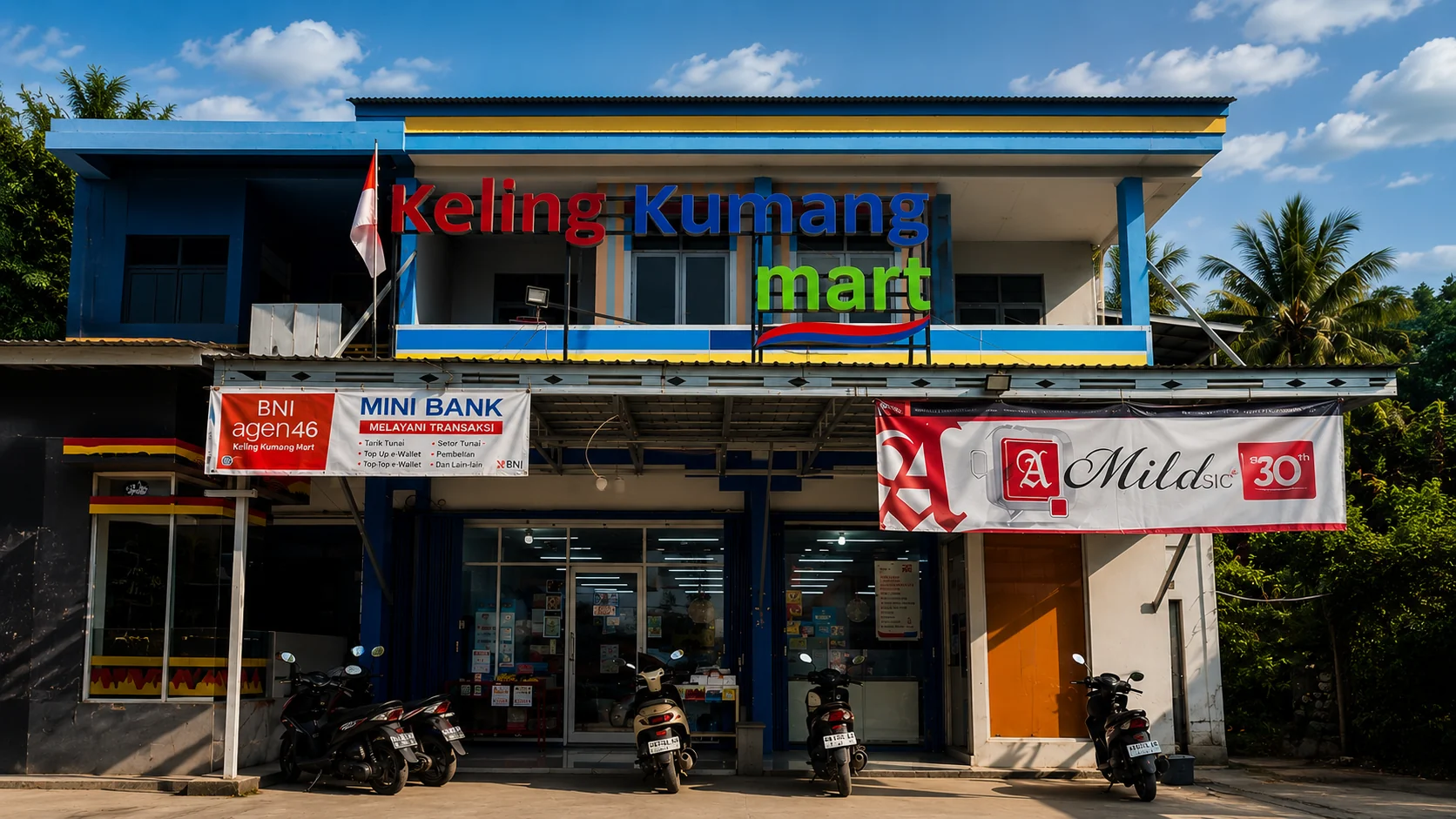Keling Kumang Mart cabang Baning