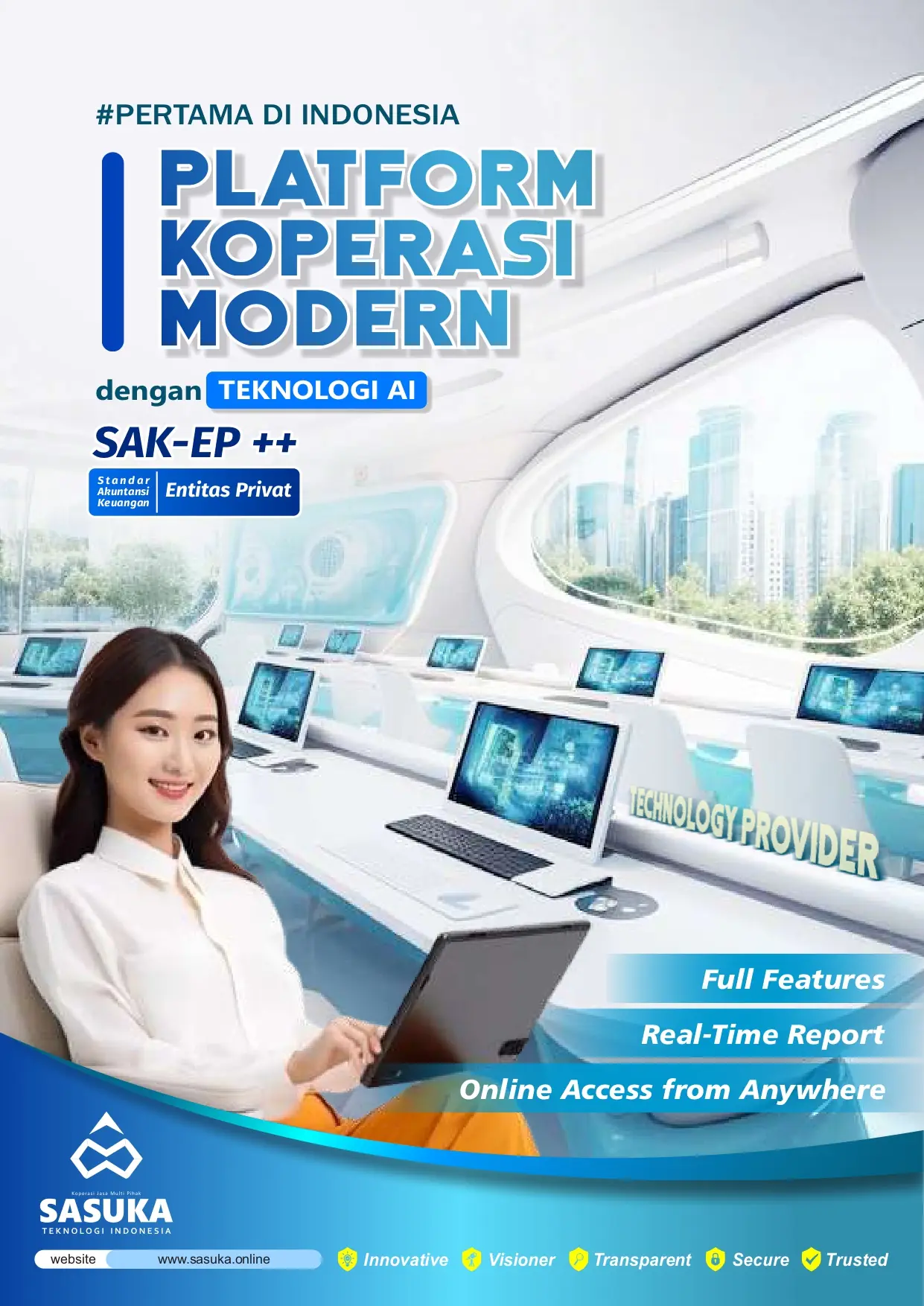 Platform Koperasi Modern Sasuka dengan Teknologi AI, standar akuntansi SAK-EP++