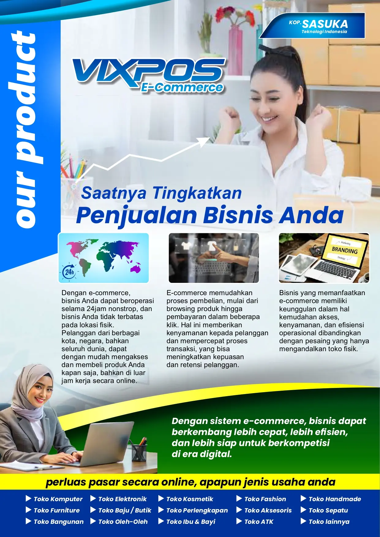 e-Commerce, marketplace koperasi Sasuka