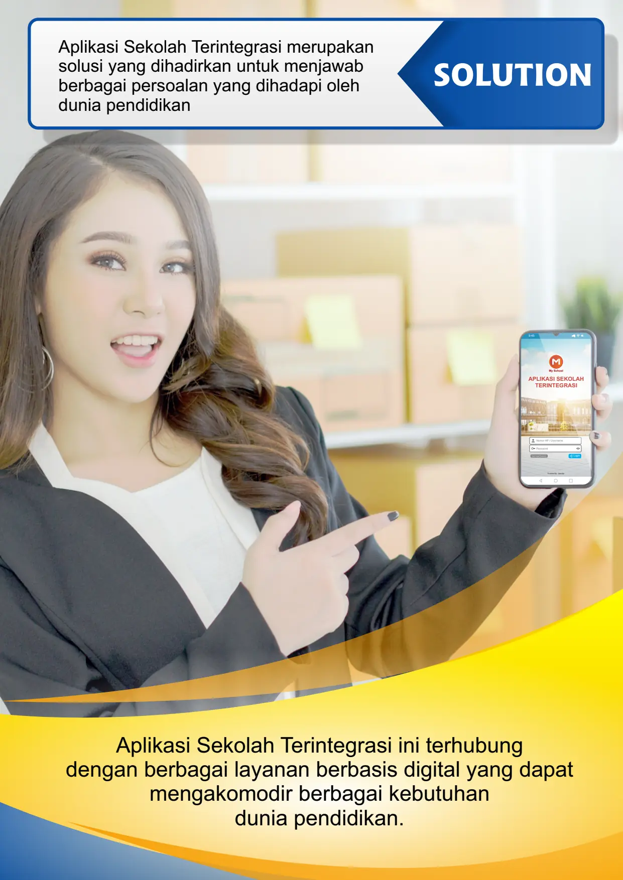 My School: aplikasi sekolah terintegrasi sebagai solusi