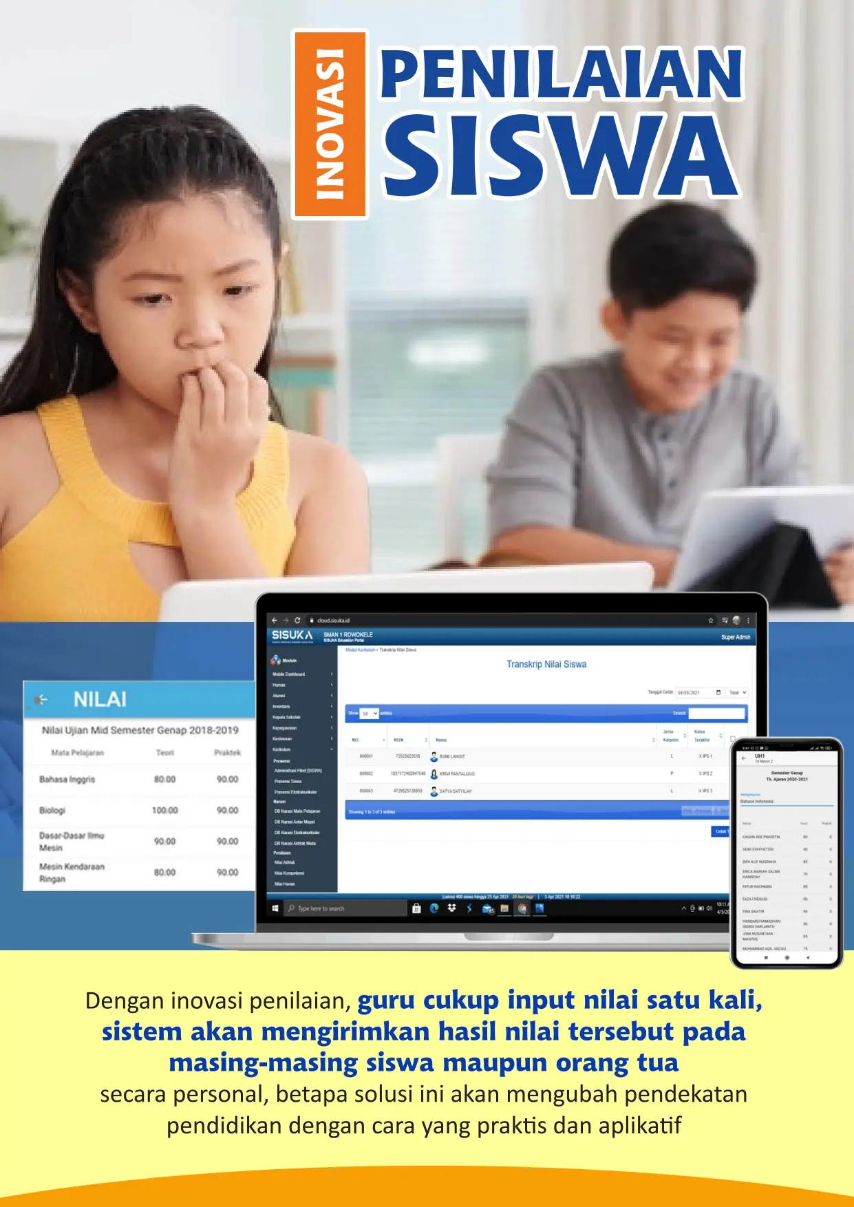 My School: penilaian siswa otomatis